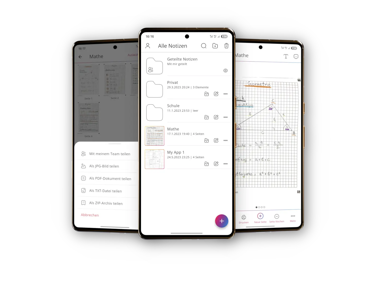 Screenshot von BTSConnect
