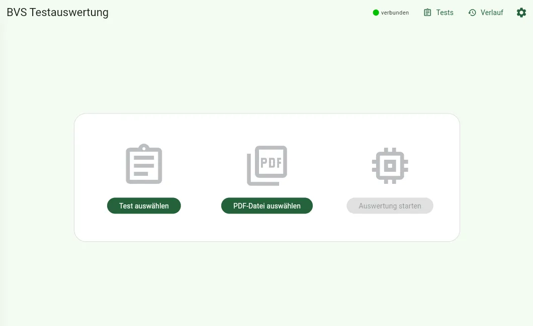 BVS Testauswertung